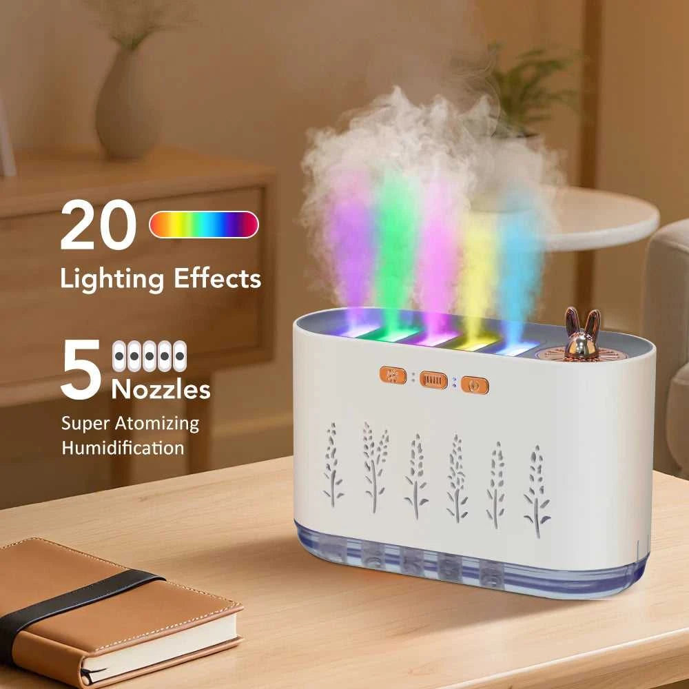  700ml Air Humidifier USB Essential Oil Diffuser 7 LED Lights Aromatherapy Mist Maker Humidifier for Car Home Bedroom with Timer 12000050071596939 34 $ Hailicare Choice Store Stew's Incense