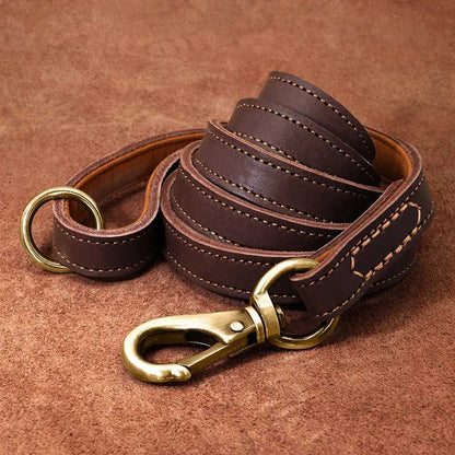 Leather Leash Real Leather Dog Leash Durable Medium Large Dog Lead Genuine Leather Walking Pet Leads Leash for Dogs German Shepherd Pitbull 14:10#black;5:361385 42 $ Pet Lovers Shop All Products Fashioned Furbabies Stew's Incense
