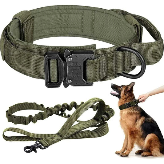 Large collar Dog Collar Durable Tactical Leash Set Adjustable Pet Collar Leash Medium Large Dog German Shepherd Training Accessories 1005006996742757-CP-M 41 $ Pet Lovers Shop All Products Fashioned Furbabies Stew's Incense