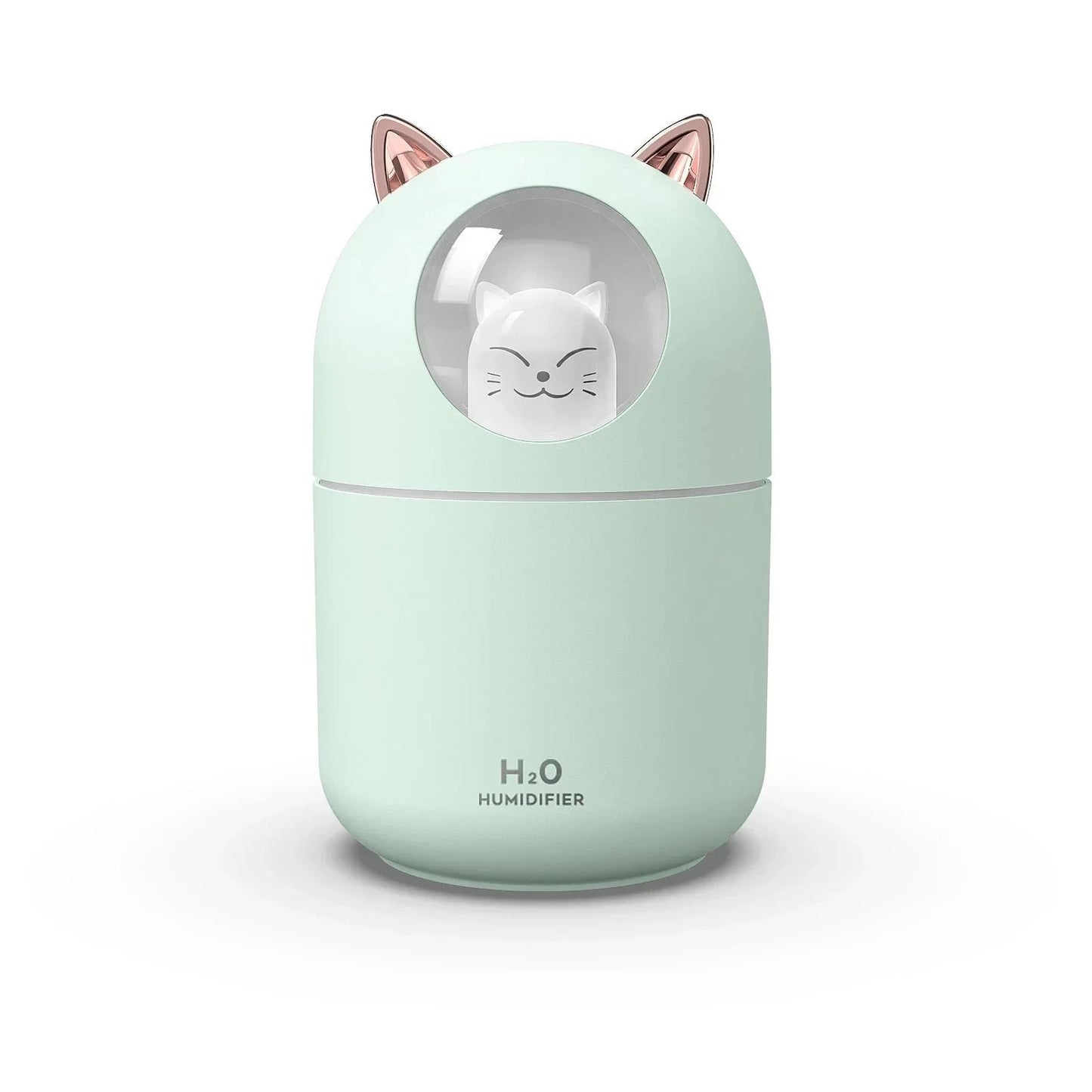  Mini 300ML USB Cat Humidifier Aroma Oil Diffuser Ultra Silent Household Bedroom Car Air Purifier with Cool Mist Light 12000050396194412 14 $ Home Gadgets Store Store Stew's Incense