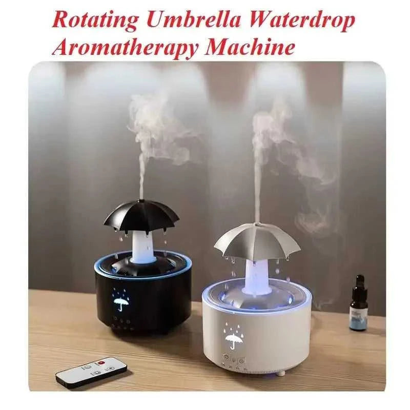  Creative Umbrella Water Drop Air Humidifier with Colorful Light Raindrop Aroma Essential Oil Diffuser Aromatherapy Humidifier 12000042134363436 78 $ 3Life Store Stew's Incense