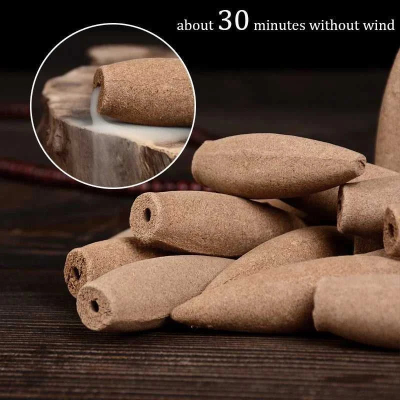  10 /50 /100pcs Oversized Backflow Incense Cones 30Minutes Sandalwood Cone Incense Household OUD Scents for Home Large 12000037200282847 82 $ HMLovehome Store Stew's Incense