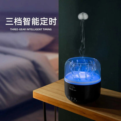  New rotating jellyfish aroma diffuser home desktop fresh air humidifier colorful ambient light diffuser 12000050895602822 74 $ TopWave Store Stew's Incense