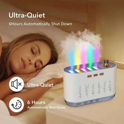  700ml Air Humidifier USB Essential Oil Diffuser 7 LED Lights Aromatherapy Mist Maker Humidifier for Car Home Bedroom with Timer 12000050071596939 34 $ Hailicare Choice Store Stew's Incense