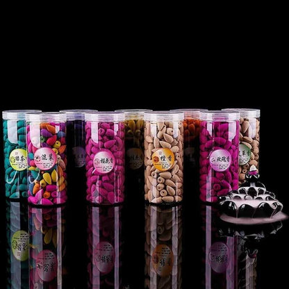  About 200pcs with Plastic Box Mixed Backflow Incense Cones Sandalwood Jasmine Rose Smoke Cone Reflux Tower Incense Bullet 12000037321363270 23 $ MiniDeal Store Stew's Incense