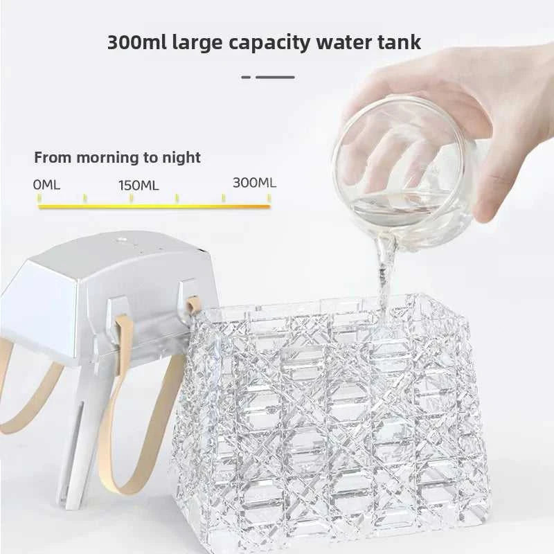  Crystal Bag Air Humidifier 300ML USB Rechargeable Aroma Diffuser Essential Oils Color Lights Mist Sprayer for Home Bedroom Gift 12000048673192211 26 $ Searide Official Store Stew's Incense