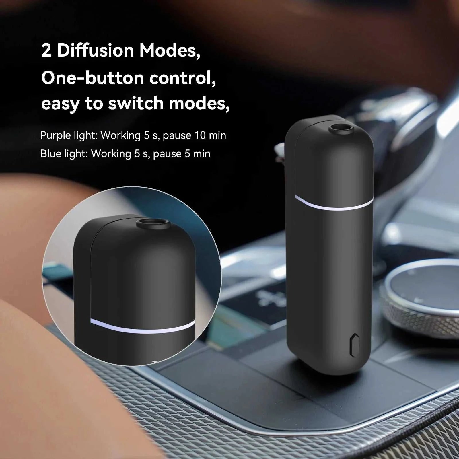  Mini USB Rechargeable Car Aroma Diffuser Scent Machine Fragrance Oil Car Air Freshener Perfume Diffuser Vent Clip 12000034076667123 67 $ Aroma Specialty Store Stew's Incense