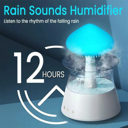  Rain Cloud Electric Air Humidifier 300ml Aroma Diffuser Zen Rain Water Drops Colorful Night Light Humidifier for Home Gift 12000042235661384 84 $ Kinscoter US Store Stew's Incense