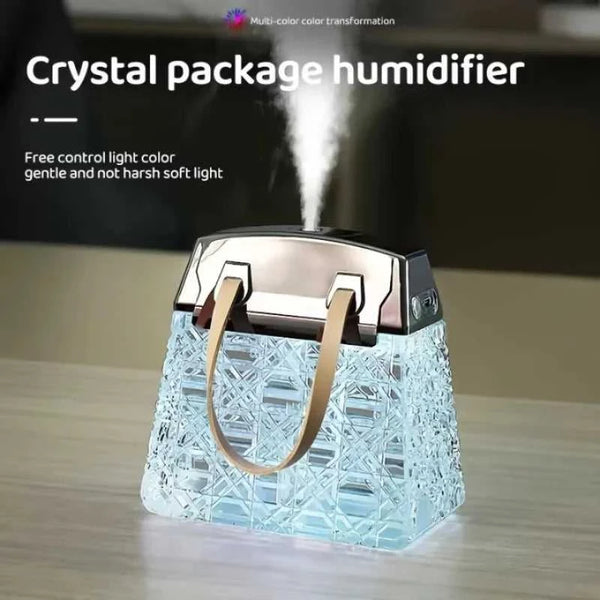  Crystal Bag Air Humidifier 300ML USB Rechargeable Aroma Diffuser Essential Oils Color Lights Mist Sprayer for Home Bedroom Gift 12000048673192211 26 $ Searide Official Store Stew's Incense