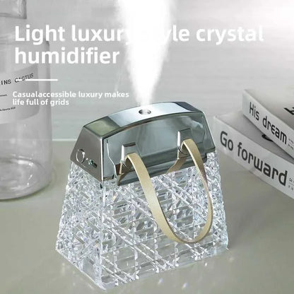  Crystal Bag Air Humidifier 300ML USB Rechargeable Aroma Diffuser Essential Oils Color Lights Mist Sprayer for Home Bedroom Gift 12000048673192211 26 $ Searide Official Store Stew's Incense