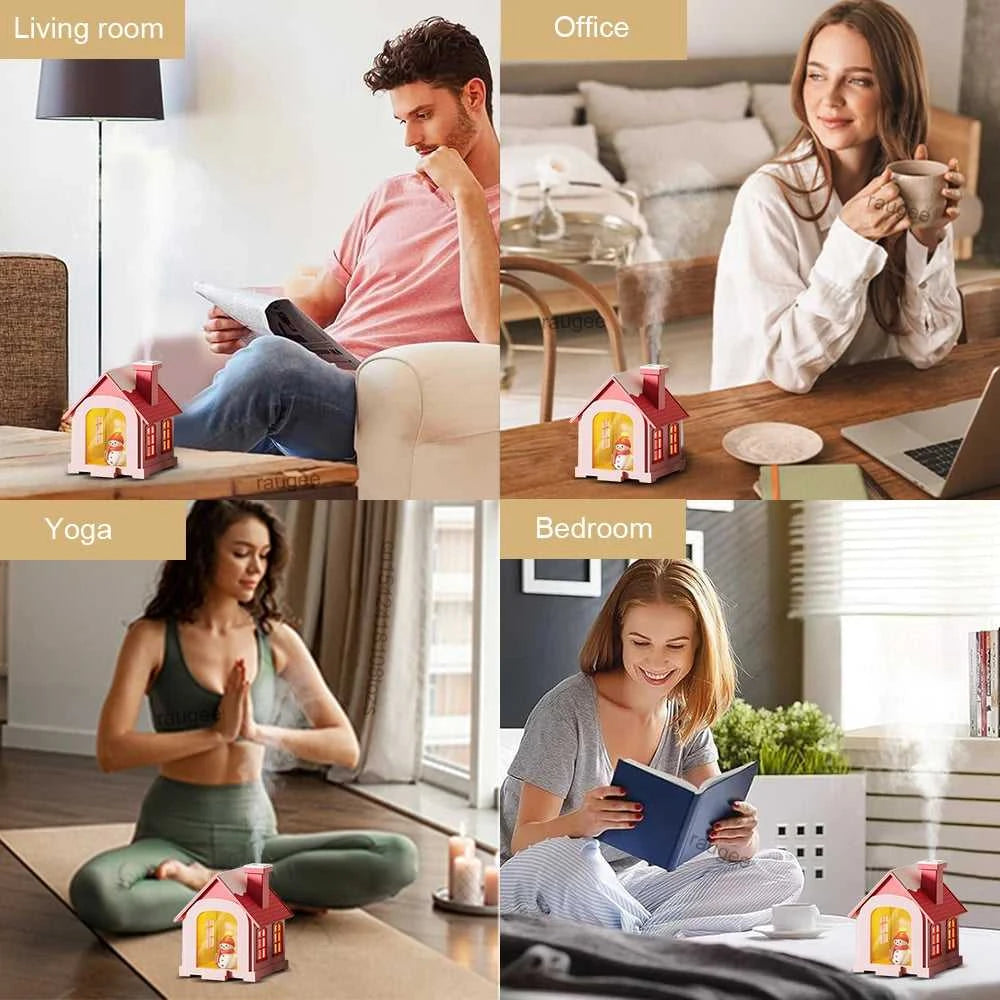  Air Humidifier 500ml Small Home Humidifier Mist Maker Large Capacity Desktop USB Humidifier with LED Light for Bedroom Office 12000050434662453 32 $ Cooskr Global Store Stew's Incense