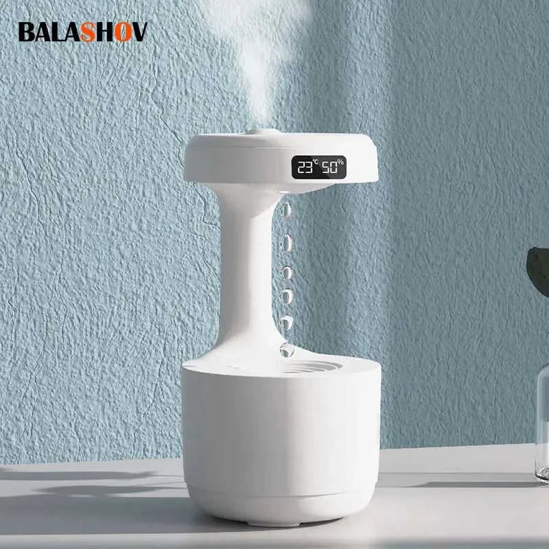  Air Humidifier Water Droplet Anti-Gravity Ultrasonic Cool Mist Maker Night Light Weightless Sprayer with LED Night Light 12000040115080275 41 $ BALASHOV Official Store Stew's Incense