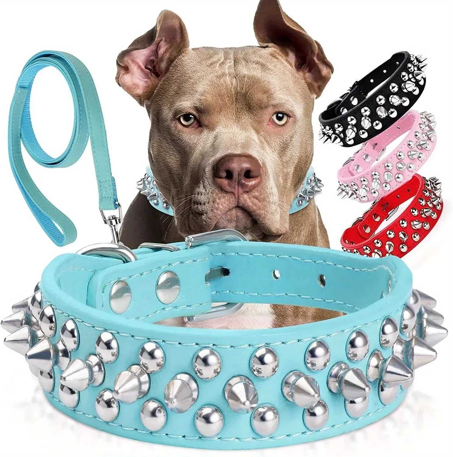 Spiked Harness Dog Collar Leather Stylish and Durable Leash Medium Harness Dogs Backpack Collars Harnesses Wears Necklaces 14:193#Black;5:4182#XL 40 $ Pet Lovers Shop All Products Fashioned Furbabies Stew's Incense