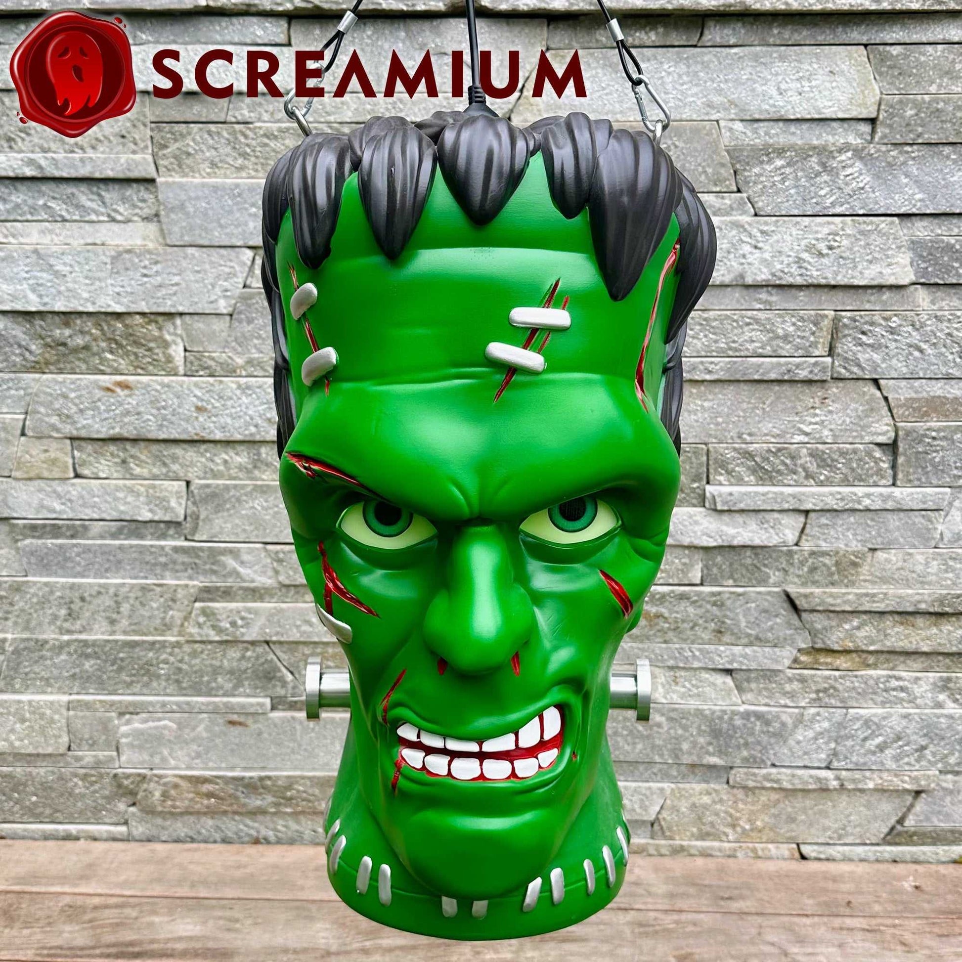 Halloween Giant Frankenstein Monster Pendant Lantern Prop 20-Inch-Tall Waterproof Outdoor Halloween Decoration SCREAMIUM-MPN-10022 199 $ Shop All SCREAMIUM Stew's Incense