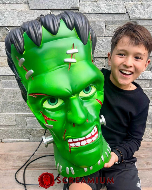 Halloween Giant Frankenstein Monster Pendant Lantern Prop 20-Inch-Tall Waterproof Outdoor Halloween Decoration SCREAMIUM-MPN-10022 199 $ Shop All SCREAMIUM Stew's Incense