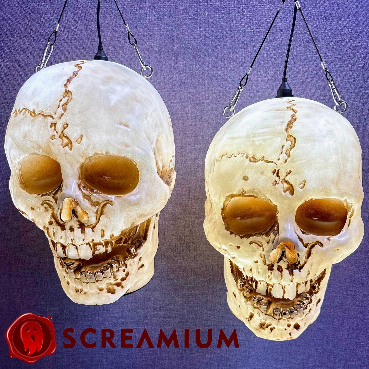 Halloween Giant Skull Pendant Lantern Prop 20-Inch-Tall Waterproof Outdoor Halloween Decoration SCREAMIUM-MPN-10020 179 $ Shop All SCREAMIUM Stew's Incense