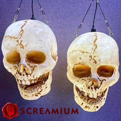 Halloween Giant Skull Pendant Lantern Prop 20-Inch-Tall Waterproof Outdoor Halloween Decoration SCREAMIUM-MPN-10020 179 $ Shop All SCREAMIUM Stew's Incense