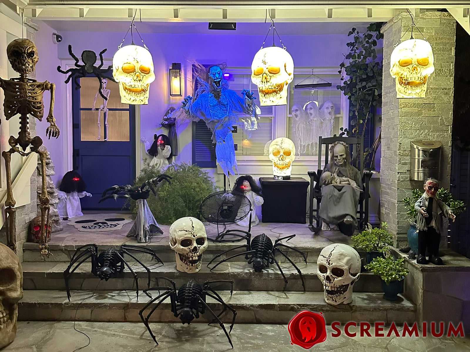Halloween Giant Skull Pendant Lantern Prop 20-Inch-Tall Waterproof Outdoor Halloween Decoration SCREAMIUM-MPN-10020 179 $ Shop All SCREAMIUM Stew's Incense