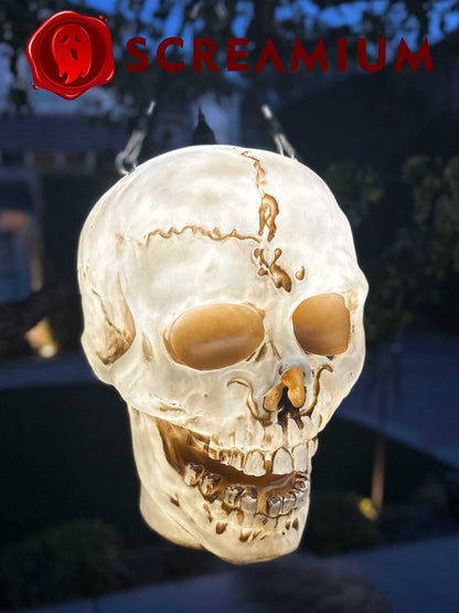 Halloween Giant Skull Pendant Lantern Prop 20-Inch-Tall Waterproof Outdoor Halloween Decoration SCREAMIUM-MPN-10020 179 $ Shop All SCREAMIUM Stew's Incense