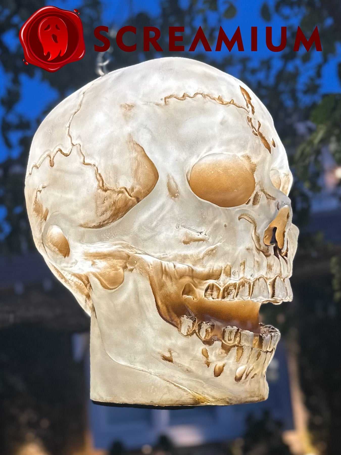 Halloween Giant Skull Pendant Lantern Prop 20-Inch-Tall Waterproof Outdoor Halloween Decoration SCREAMIUM-MPN-10020 179 $ Shop All SCREAMIUM Stew's Incense