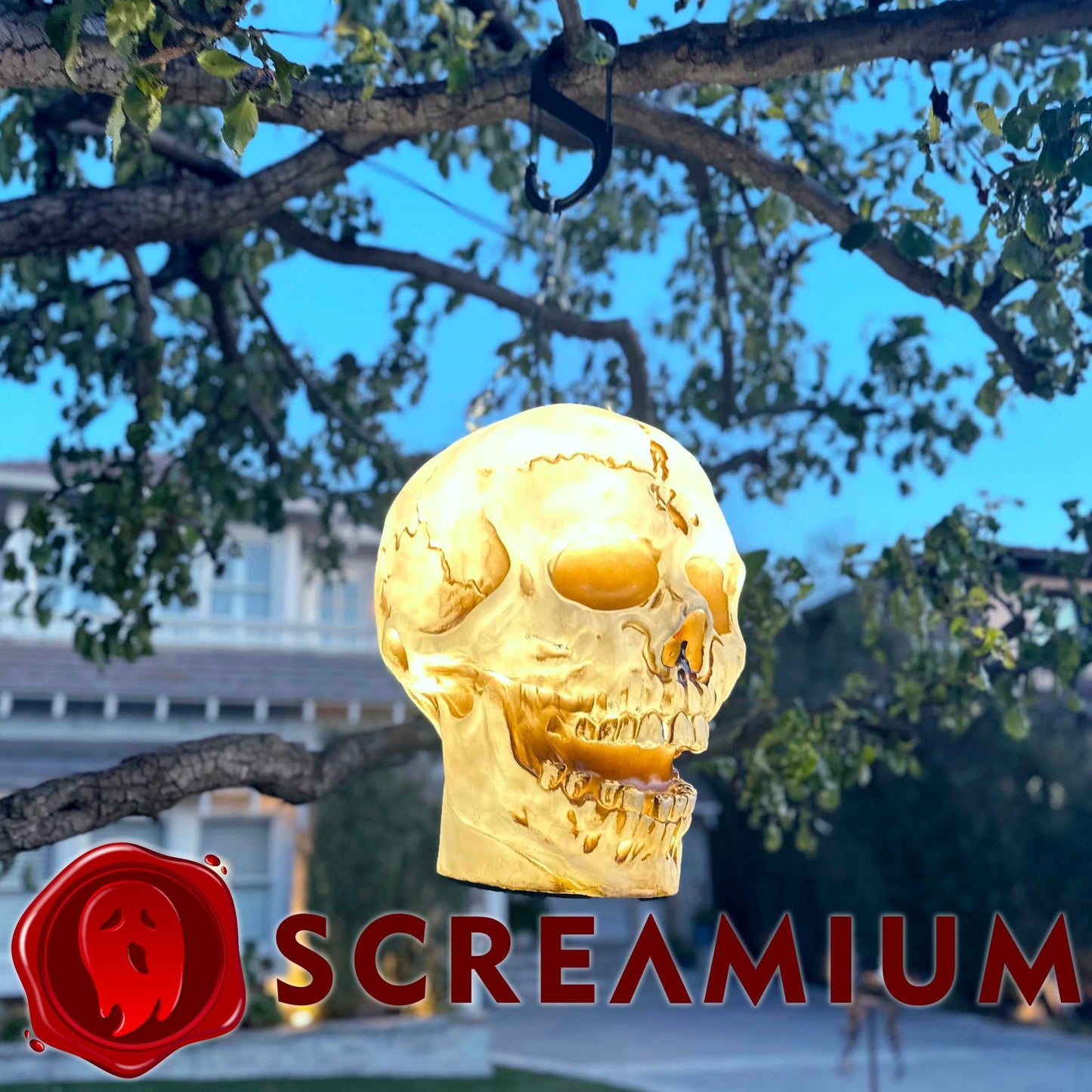 Halloween Giant Skull Pendant Lantern Prop 20-Inch-Tall Waterproof Outdoor Halloween Decoration SCREAMIUM-MPN-10020 179 $ Shop All SCREAMIUM Stew's Incense