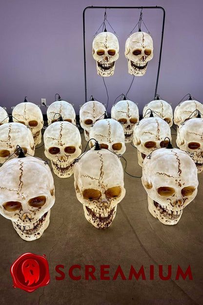 Halloween Giant Skull Pendant Lantern Prop 20-Inch-Tall Waterproof Outdoor Halloween Decoration SCREAMIUM-MPN-10020 179 $ Shop All SCREAMIUM Stew's Incense