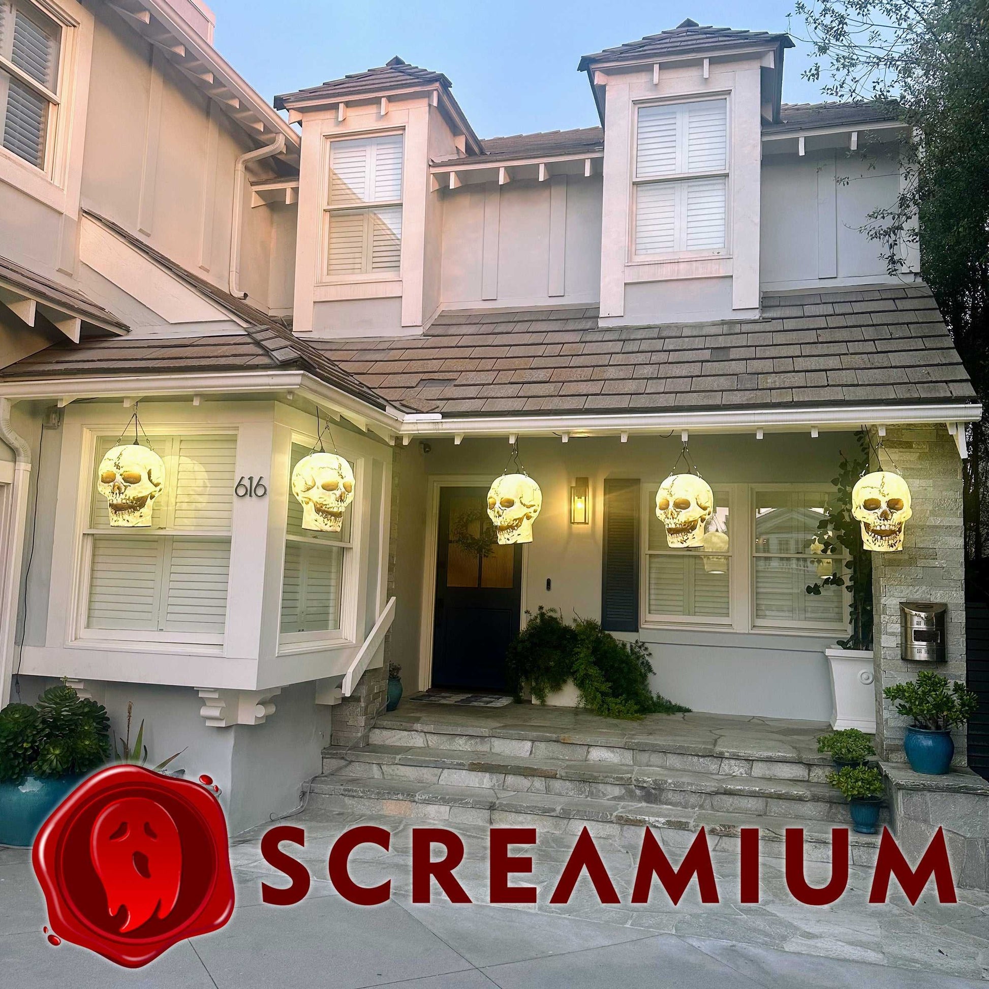 Halloween Giant Skull Pendant Lantern Prop 20-Inch-Tall Waterproof Outdoor Halloween Decoration SCREAMIUM-MPN-10020 179 $ Shop All SCREAMIUM Stew's Incense