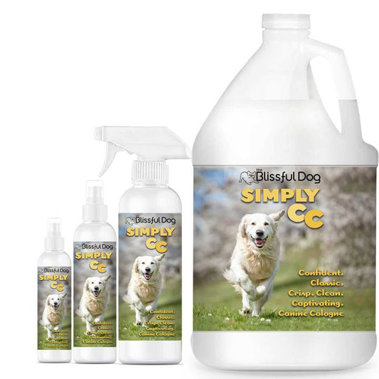 Cologne Simply CC Dog Cologne for the Classically Confident Canine sku-12192559824997 11 $ Pet Lovers Store The Blissful Dog Stew's Incense