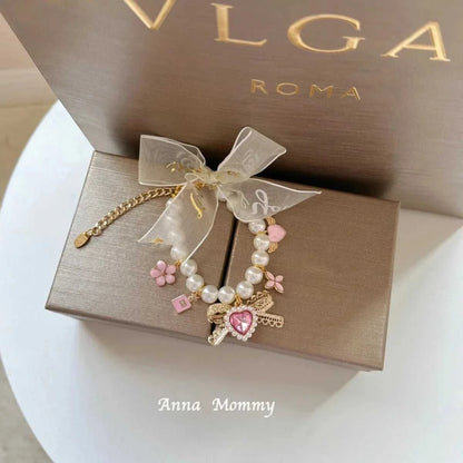 Collar Pet Jewelry Accessories Fine Chic Pearl Beaded Necklace Bib Flower Bow Pendant Collar For Small Medium Dog Poodle Puppy Supplies 14:29#1;5:100014064 36 $ Pet Lovers Shop All Products Fashioned Furbabies Stew's Incense