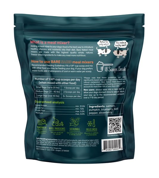  Salmon Mix - 6oz 1003 21 $ Bare Naked Pet Co. Stew's Incense