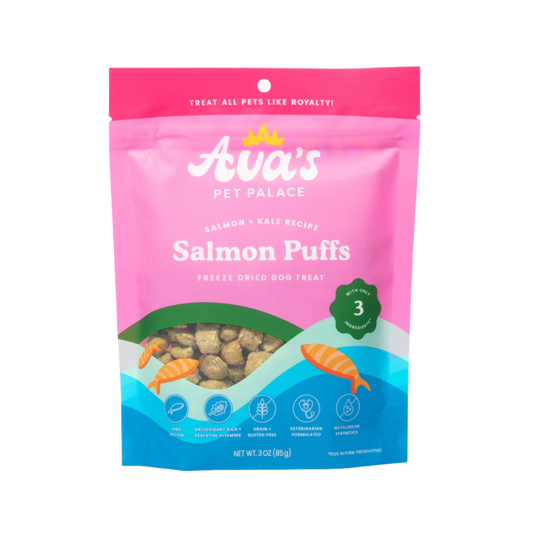 Dog Treats Ava's Pet Palace Freeze Dried Dog Treats - Salmon Puffs (3 oz) PCK9300 14 $ Pet Lovers Store American Pet Supplies Stew's Incense