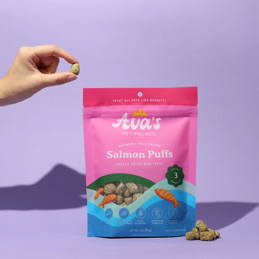 Dog Treats Ava's Pet Palace Freeze Dried Dog Treats - Salmon Puffs (3 oz) PCK9300 14 $ Pet Lovers Store American Pet Supplies Stew's Incense