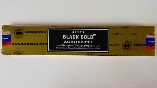 Incense Satya Black Gold Incense Sticks---15 grams 8 $ Satya Incense Satya Stew's Incense