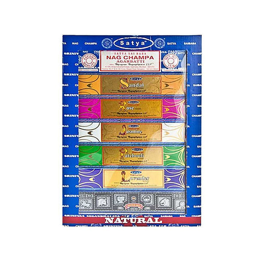Incense Satya 7-in-1 Natural Series Gift Pack STGB02 9 $ Shop All The Witches Sage LLC Stew's Incense