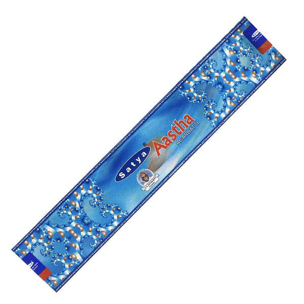 Incense Satya Aastha Incense Sticks 15g AASTHA 1 $ The Witches Sage LLC Stew's Incense