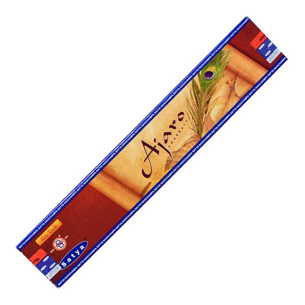 Incense Satya Ajaro Incense Sticks 15 gr ST158 1 $ Shop All The Witches Sage LLC Stew's Incense