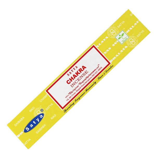 Incense Satya Chakra Incense Sticks 15 gm 96080 1 $ Shop All The Witches Sage LLC Stew's Incense
