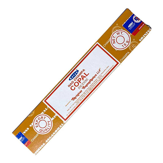 Incense Satya Copal Incense Sticks 15 gm SNCP15 1 $ The Witches Sage LLC Stew's Incense