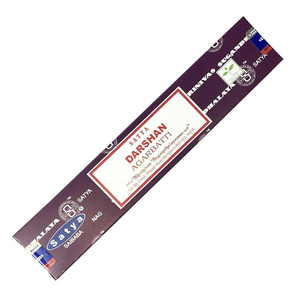 Incense Satya Darshan Incense Sticks 15 gm 40154 1 $ The Witches Sage LLC Stew's Incense