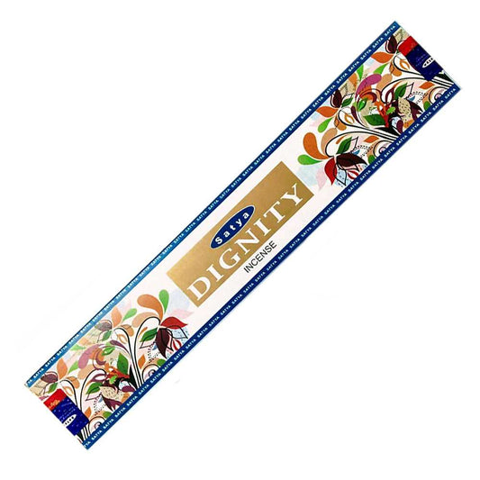 Incense Satya Dignity Incense Sticks 15 gm ST165 1 $ Shop All The Witches Sage LLC Stew's Incense