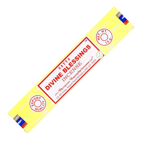 Incense Satya Divine Blessings Incense Sticks 15g 51386 1 $ The Witches Sage LLC Stew's Incense