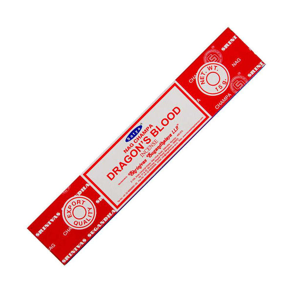 Incense Satya Dragon's Blood Incense sticks 15 gr ST201 1 $ Shop All The Witches Sage LLC Stew's Incense