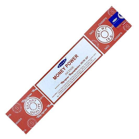 Incense Satya Money Power Incense Sticks 15 gm ST402 1 $ Shop All The Witches Sage LLC Stew's Incense