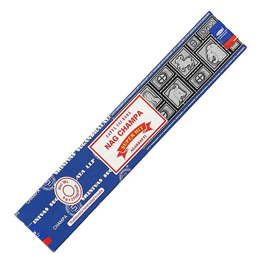 Incense Satya Nag Champa Super Hit Incense Sticks 16 gm NSCOMBO16 (ST262) 1 $ Shop All The Witches Sage LLC Stew's Incense