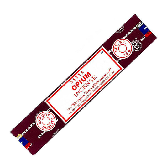 Incense Satya Opium Incense Sticks 15 gr ST312 (SOP15) 1 $ Shop All The Witches Sage LLC Stew's Incense