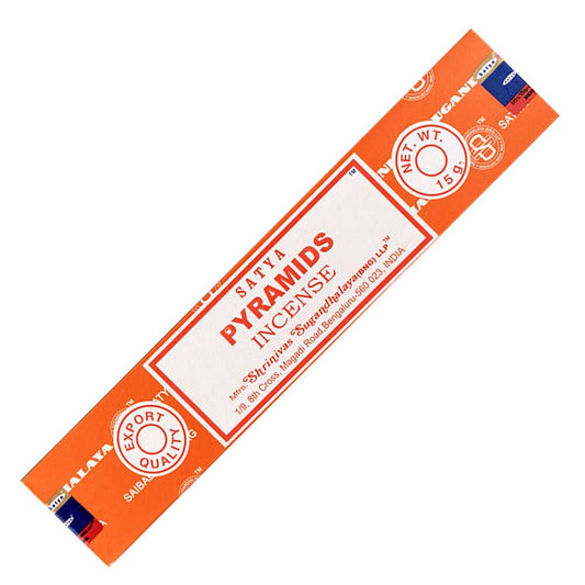 Incense Satya Pyramids Incense Sticks 15g 40013 1 $ Shop All The Witches Sage LLC Stew's Incense