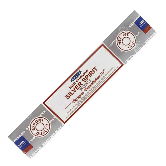 Incense Satya Silver Spirit Incense Sticks 15g ST229 1 $ Shop All The Witches Sage LLC Stew's Incense