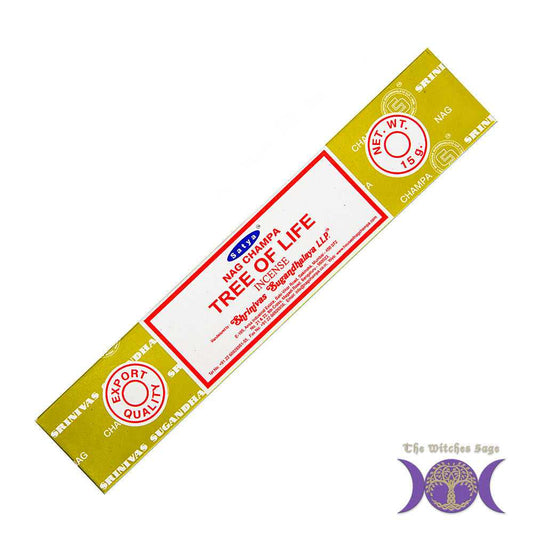 Incense Satya Tree of Life Incense Sticks 15 gr ST212 1 $ Shop All The Witches Sage LLC Stew's Incense