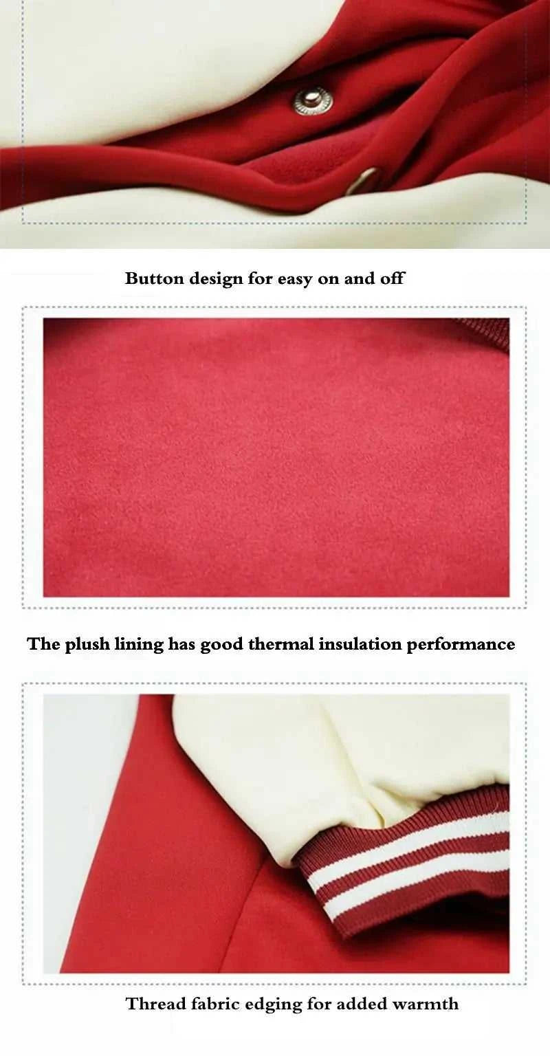  Big Dog Baseball Suit 1005008064340537-Wine red-L 54 $ Pet Lovers Shop All Products Fashioned Furbabies Stew's Incense