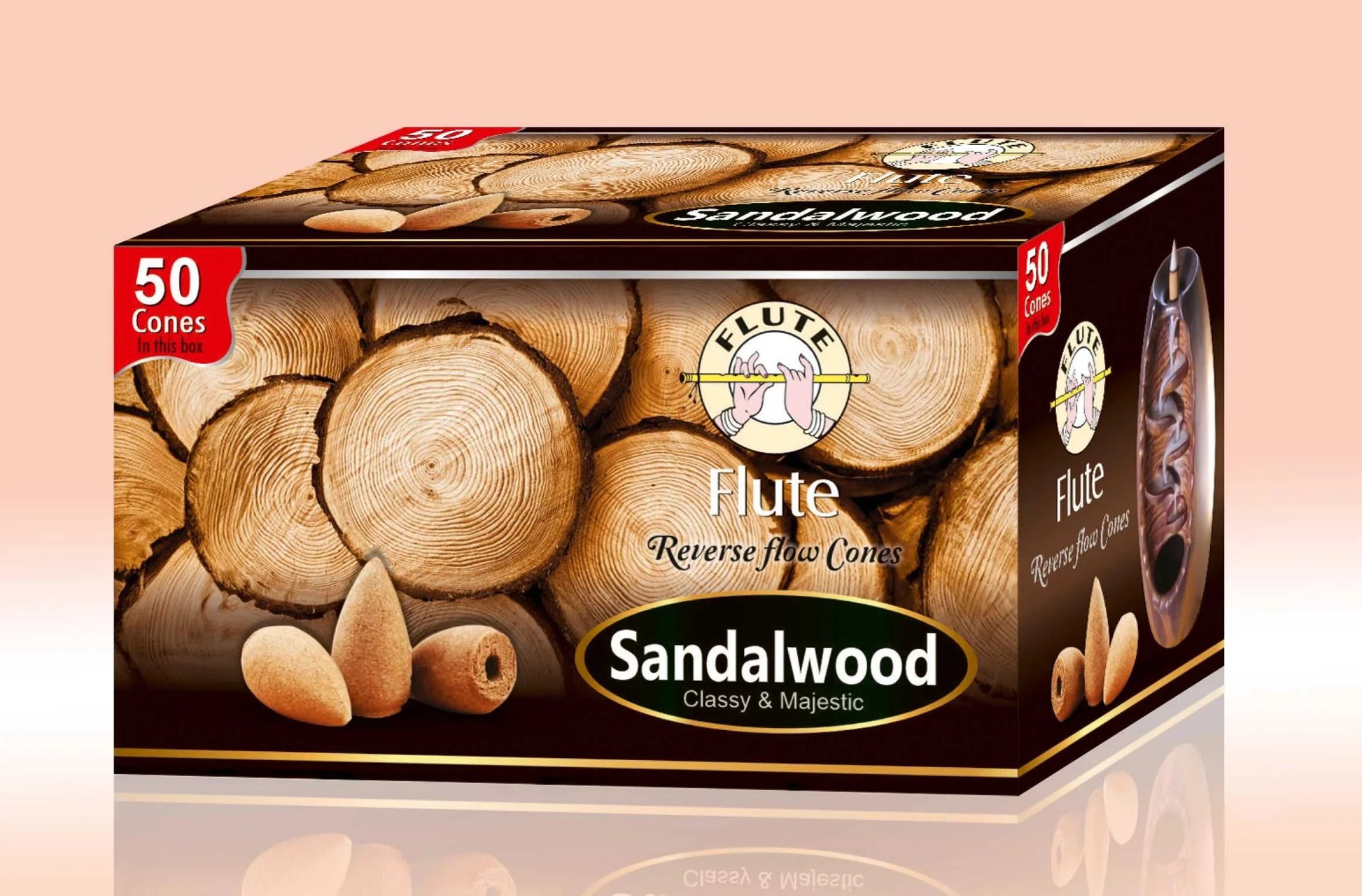  50Pcs/Box Better Quality Natural Perfume Indian Incense Sandalwoo Backflow Incense Cones Long-lasting Smell 12000044446140788 19 $ MiniDeal Store Stew's Incense